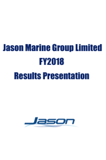 FY2018 Results Presentation